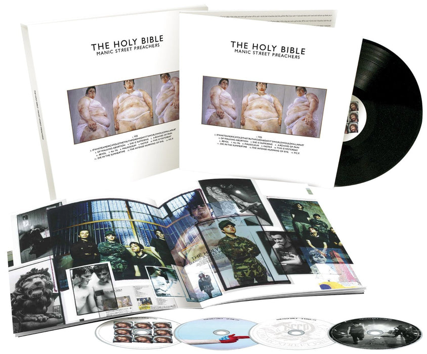 MANIC STREET PREACHERS THE HOLY BIBLE LP VINYL 33RPM AND CD NEW BOX SET