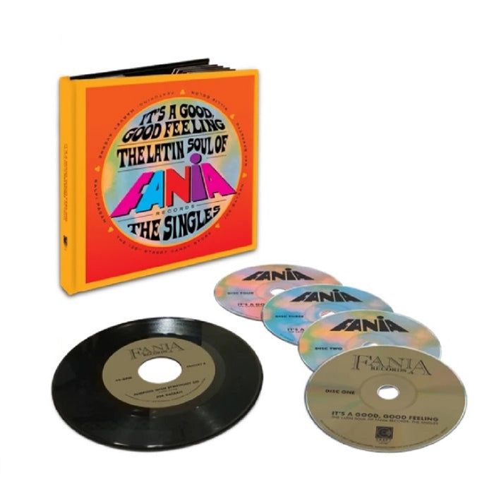 Various Artists It's a Good, Good Feeling: The Latin Soul of Fania Records 4CD Boxset + Vinyl 7" 2021