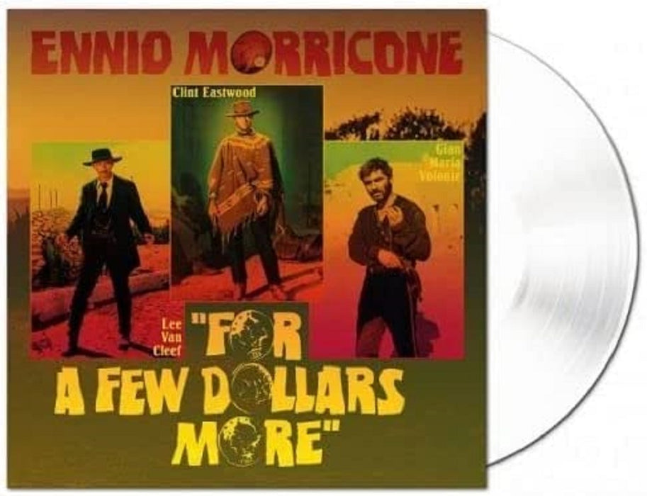 Ennio Morricone For a few Dollars More Vinyl LP Crystal vinyl 2023