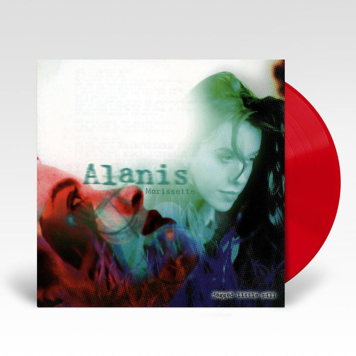 Alanis Morissette Jagged Little Pill Vinyl LP Transparent Red Colour Reissue 2021