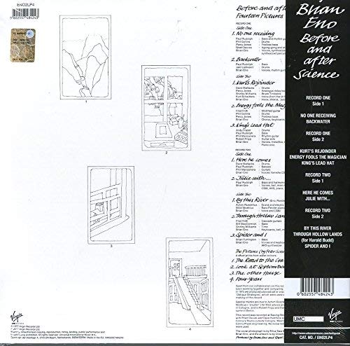 Brian Eno - Before & After Science Vinyl LP Half Speed Abbey RD Edition New 2017