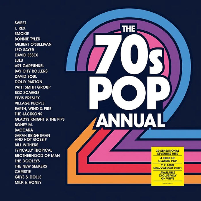 The 70s Pop Annual 2 Vinyl LP 2018