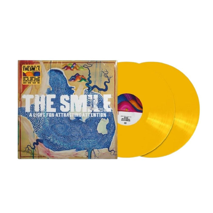 The Smile A Light For Attracting Attention Vinyl LP Indies Yellow Colour 2022