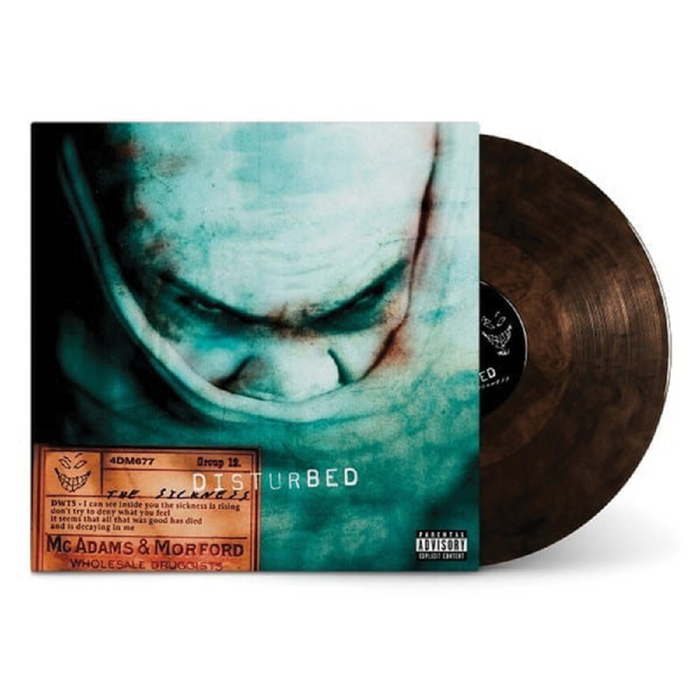 Disturbed - The Sickness Vinyl LP 20th Ann Ltd Smokey Black 2020