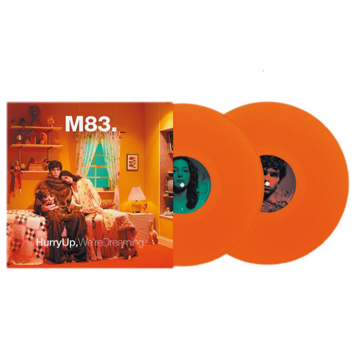 M83 Hurry Up, We're Dreaming Vinyl LP 10th Anniversary Orange Colour 2022