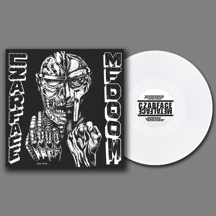 Czarface Czarface Meets Metal Face Vinyl LP Black/White Colour