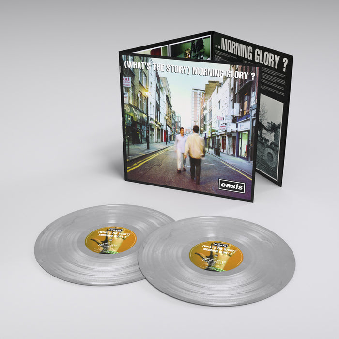 Oasis Whats The Story Morning Glory Vinyl LP Ltd Silver Colour Edition 2020