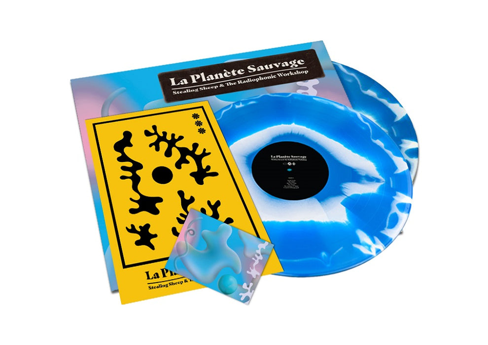 Stealing Sheep and the Radiophonic Workshop La Planète Sauvage Vinyl 2021 Ltd Dinked Edition #145