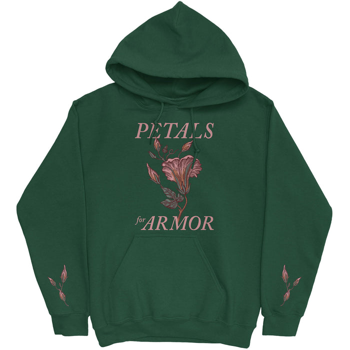 Hayley Williams Petals For Armour Green Medium Unisex Hoodie