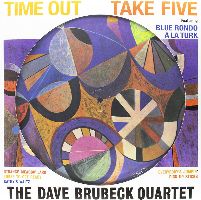 Dave Brubeck Quartet Time Out Vinyl LP Pic Disc 2017