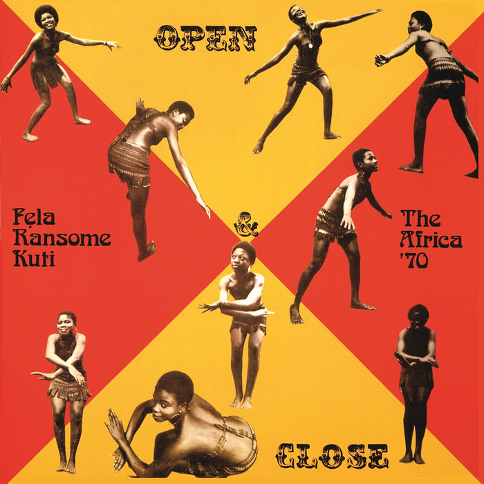 Fela Kuti Open & Close Vinyl LP Red & Yellow Butterfly Colour 2021