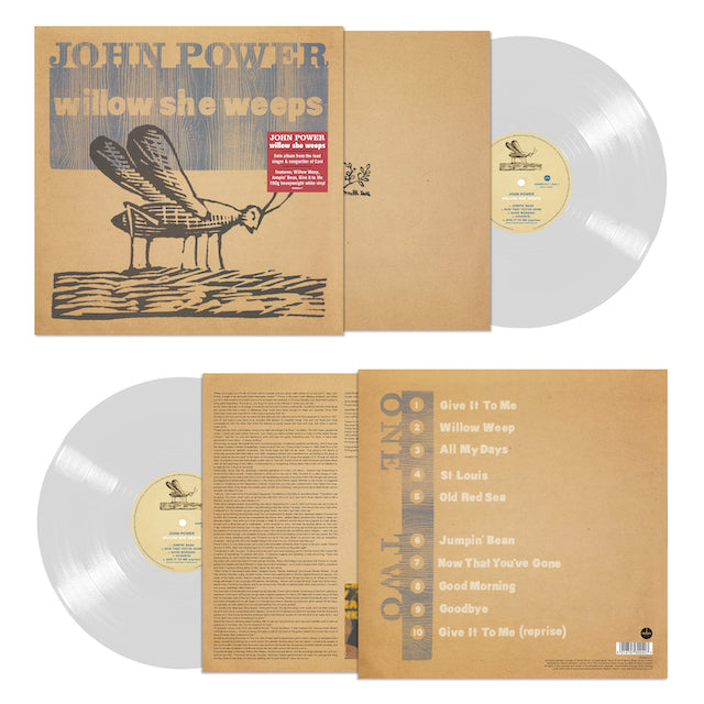 John Power (Cast) Willow She Weeps Vinyl LP White Colour 2020