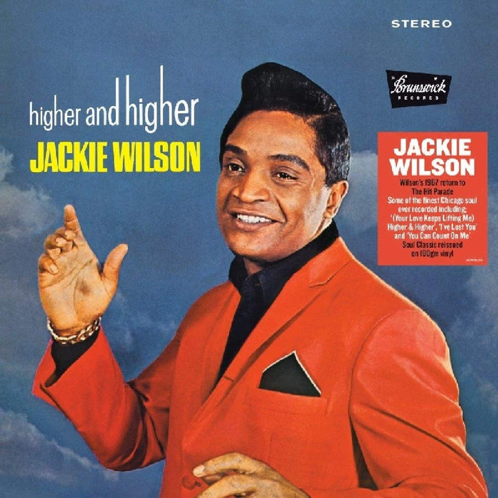 Jackie Wilson - Higher and Higher Vinyl LP New 2019