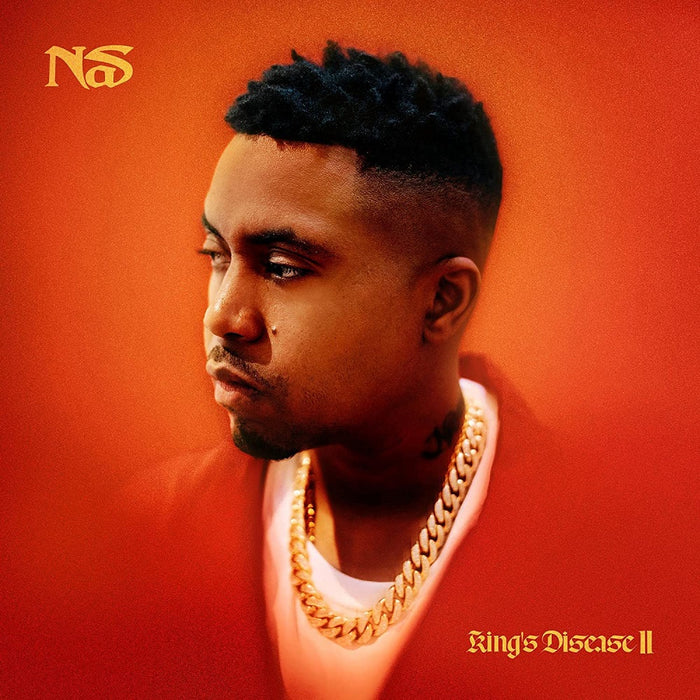 Nas King's Disease II Vinyl LP Red & Tangerine 2023