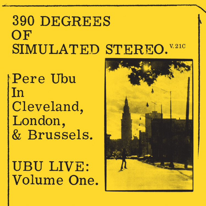 Pere Ubu 390 of Simulated Stereo V.21C Vinyl LP RSD 2021