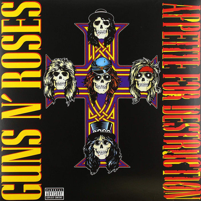 Guns N Roses Appetite For Destruction Vinyl LP Reissue 2008