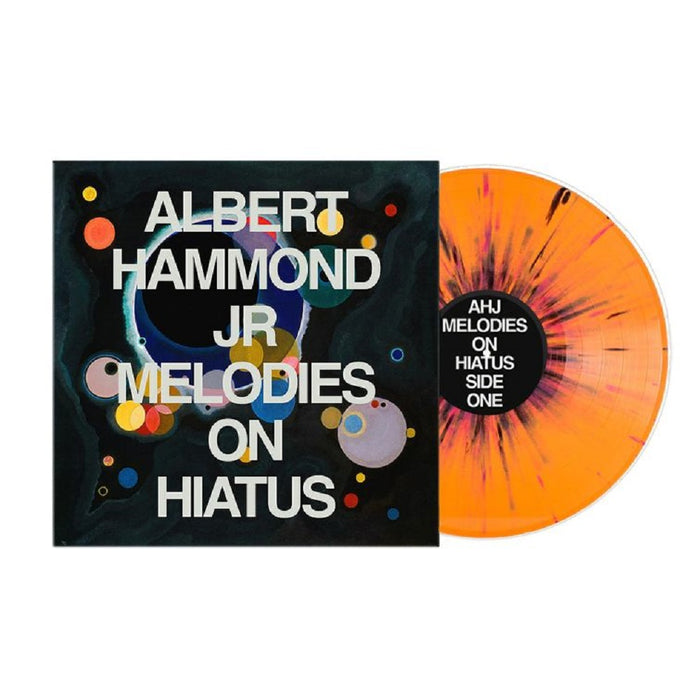 Albert Hammond Jr Melodies on Hiatus Vinyl LP Orange/Magenta & Black Splatter 2023