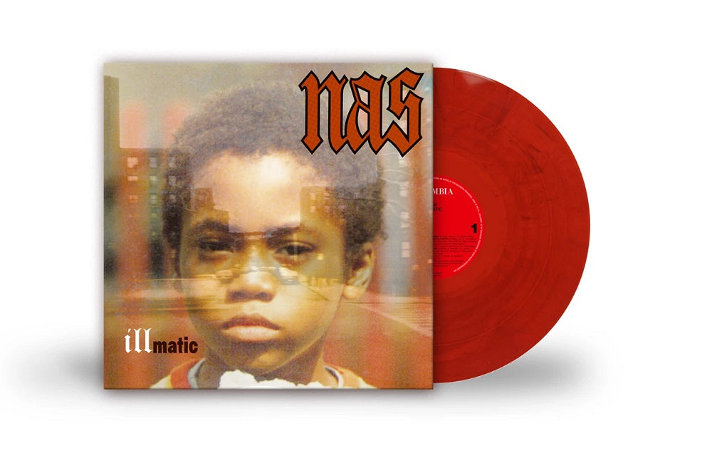 Nas Illmatic Vinyl LP National Album Day Red Colour 2022
