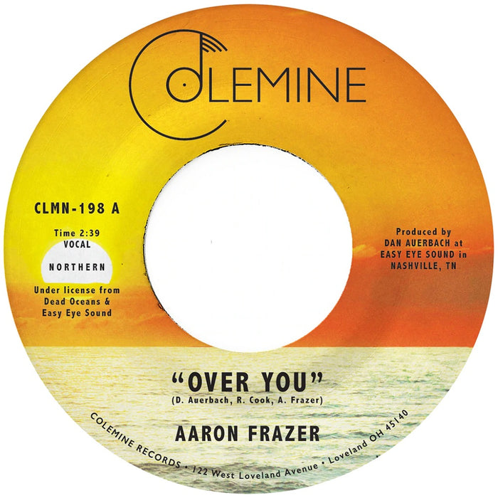 Aaron Frazer Over You Vinyl 7" Single 2021