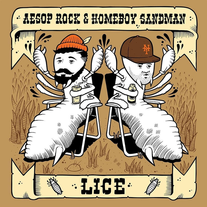 Aesop Rock & Homeboy Sandman Lice Vinyl LP 2022