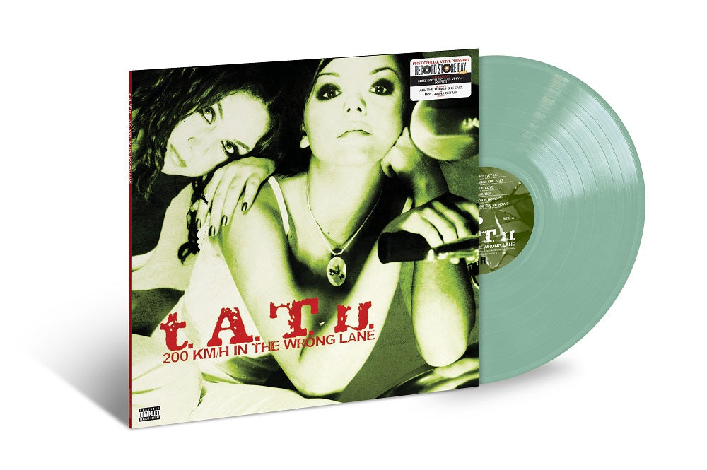 t.A.T.u. 200 KM/H In the Wrong Lane Vinyl LP Coke Bottle Clear