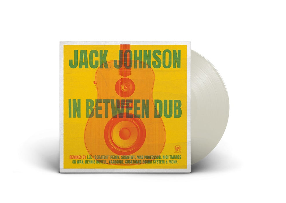 Jack Johnson In Between Dub Vinyl LP Indies Milky White 2023