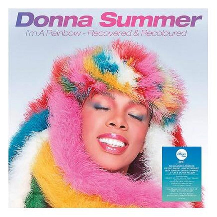 Donna Summer I'm A Rainbow Vinyl LP National Album Day Transparent Blue Colour 2021