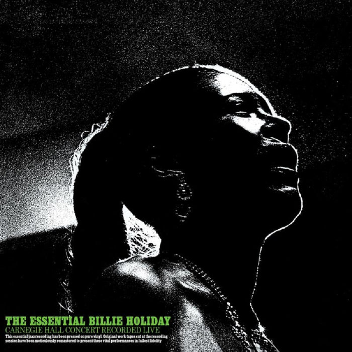 Billie Holiday The Essential Billie Holiday: Carnegie Hall Concert Recorded Live Vinyl LP 2023