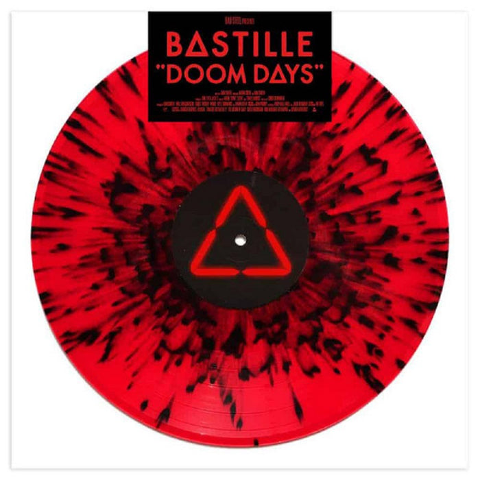 Bastille - Doom Days Vinyl LP Black & Red Splatter Colour 2019