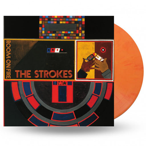 The Strokes Room on Fire Vinyl LP Ltd Ed Flame Colour 2020