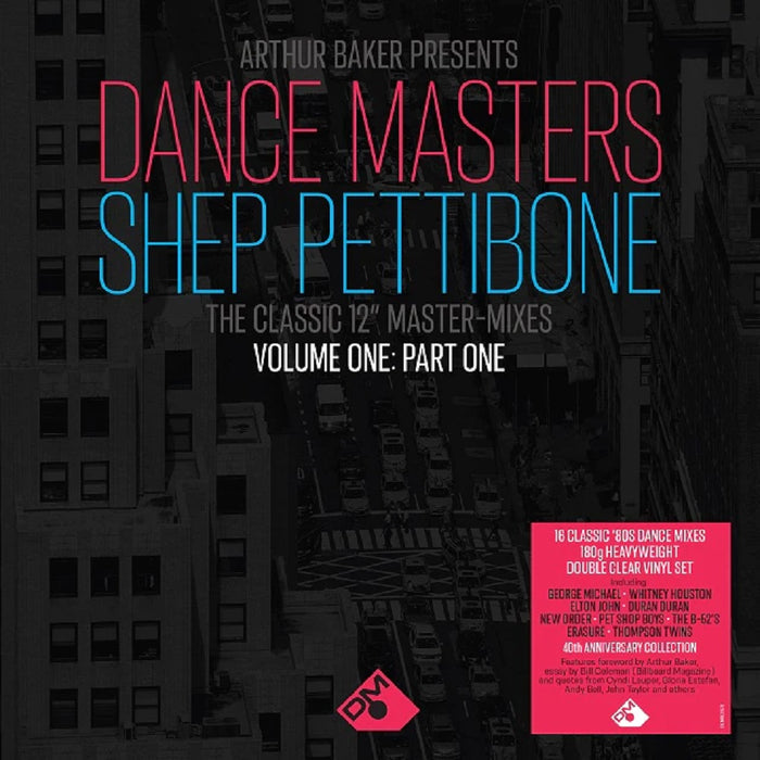 Arthur Baker Presents Dance Masters - The Shep Pettibone Master-Mixes - Vol. One - Part 1 Vinyl LP Clear Colour 2021