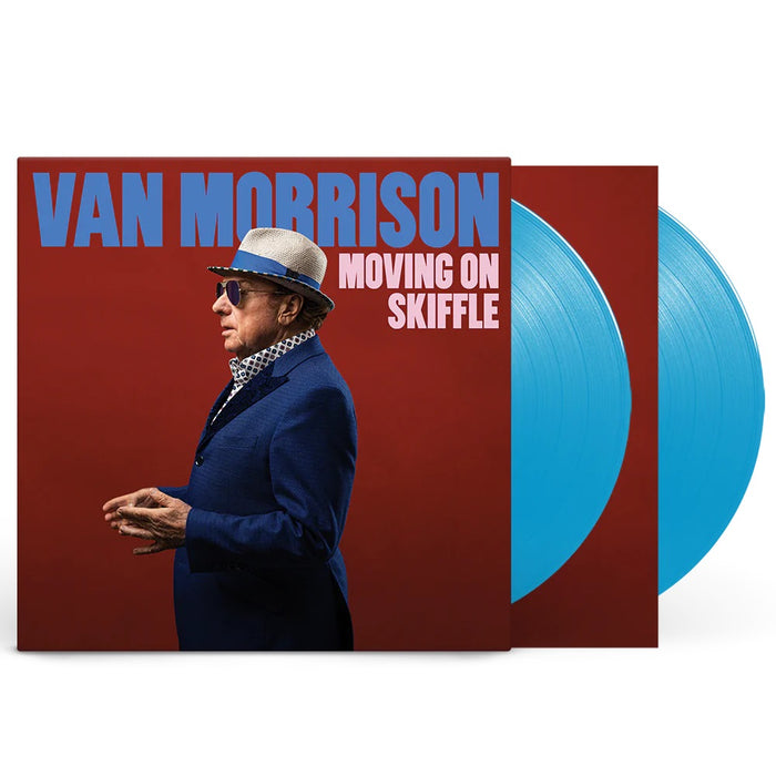 Van Morrison Moving On Skiffle Vinyl LP Sky Blue Colour 2023