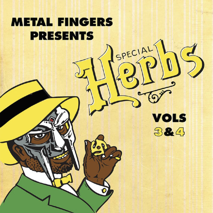 Metal Fingers ‎Special Herbs Volume 3 & 4 Vinyl LP New 2019