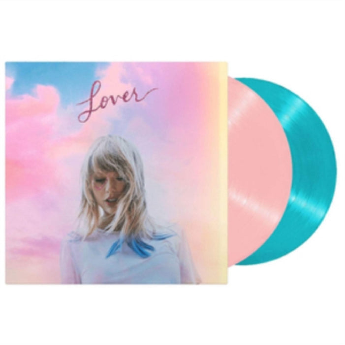 Taylor Swift Lover Vinyl LP Pink & Blue Colour 2019