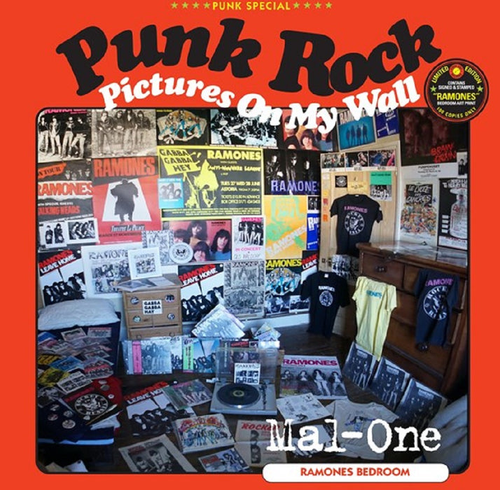 Mal-One Punk Rock Pictures On My Wall Vinyl LP RSD 2023