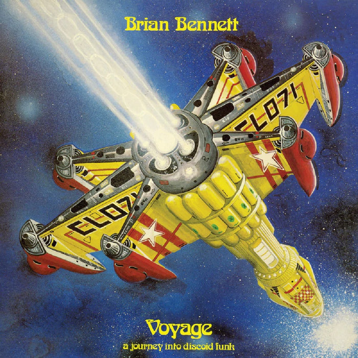 Brian Bennett Voyage (A Journey Into Discoid Funk) Vinyl LP Blue/Black Swirl RSD 2022