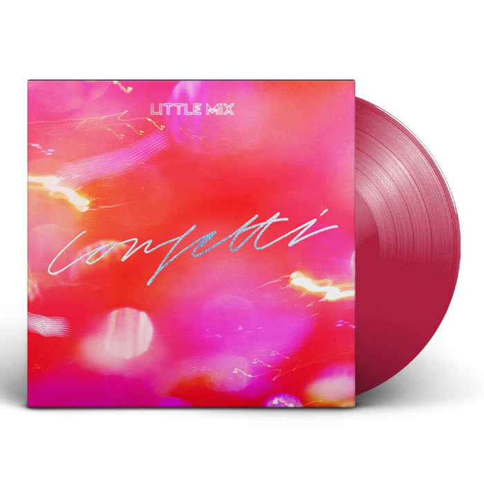 Little Mix Confetti Vinyl LP Pink & Orange Colour & Glitter Sleeve RSD 2021