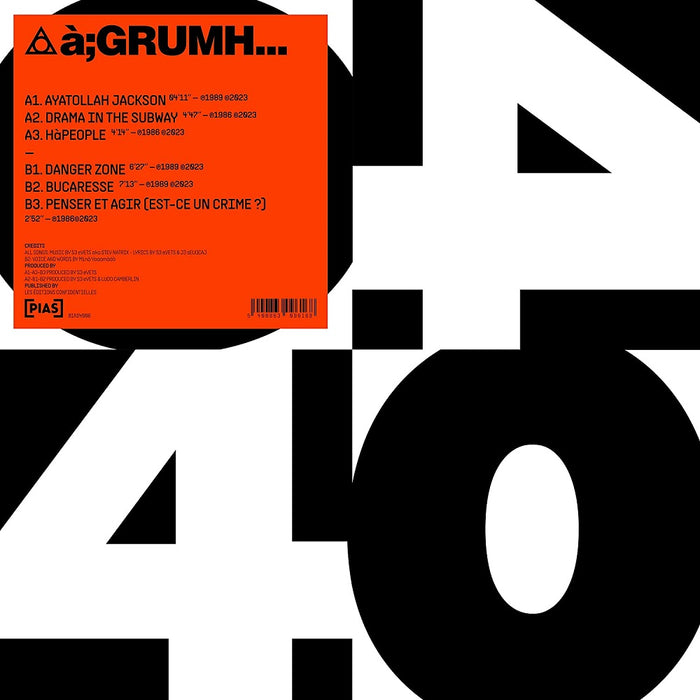 A;Grumh (Pias) 40 Vinyl LP 2023