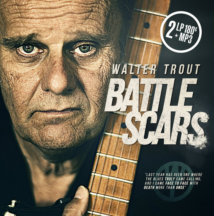 WALTER TROUT BATTLE SCARS DOUBLE LP VINYL NEW 33RPM 180GM