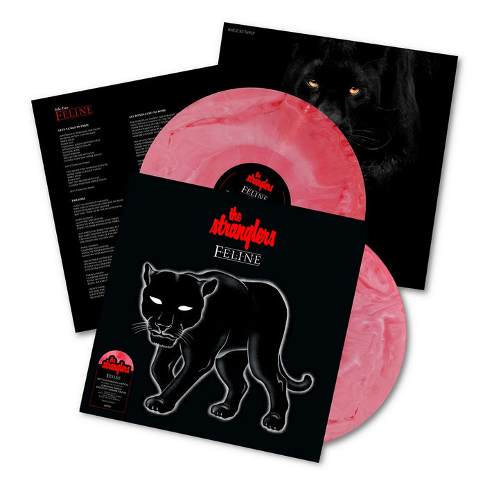 The Stranglers Feline Vinyl LP Deluxe Red & Translucent Marble Colour 2023