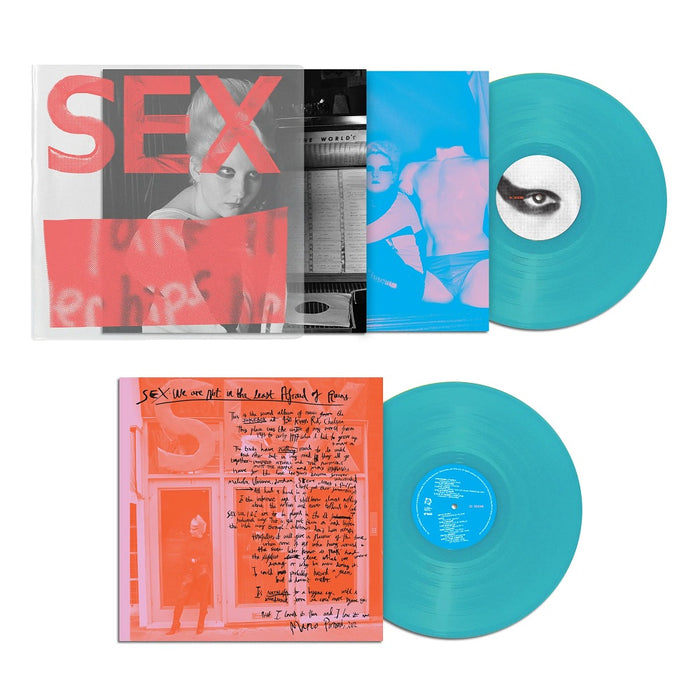 Sex We Are Not The Least Afraid Of Ruins Vinyl LP Indies 'Mohair' Blue Colour 2022