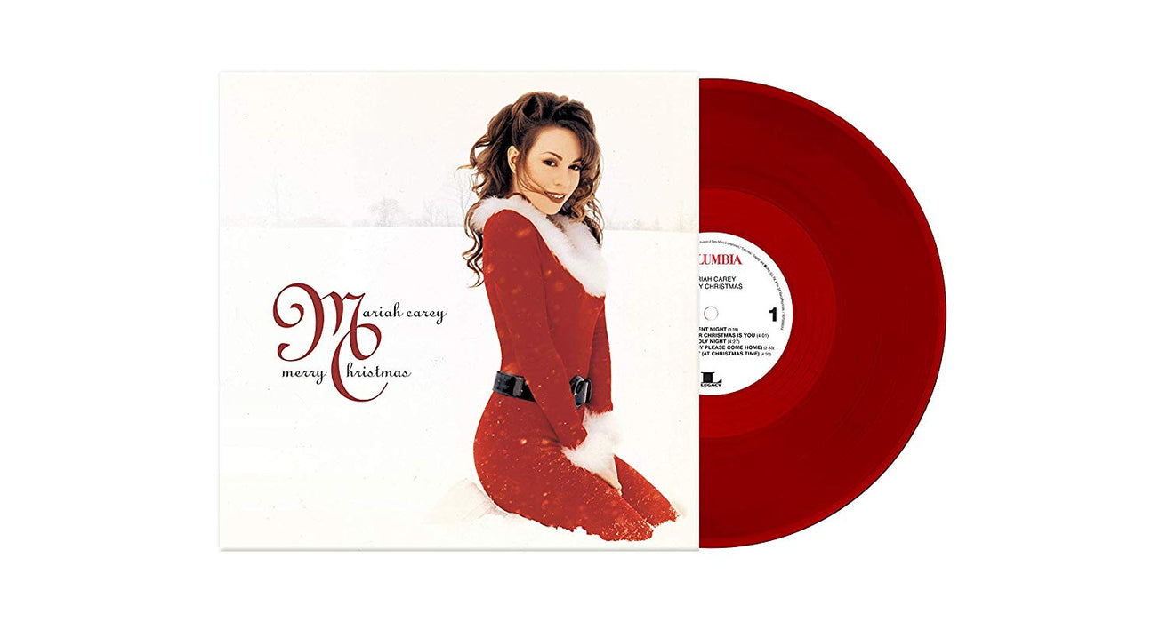 Mariah Carey Merry Christmas Vinyl LP Red Colour 2015