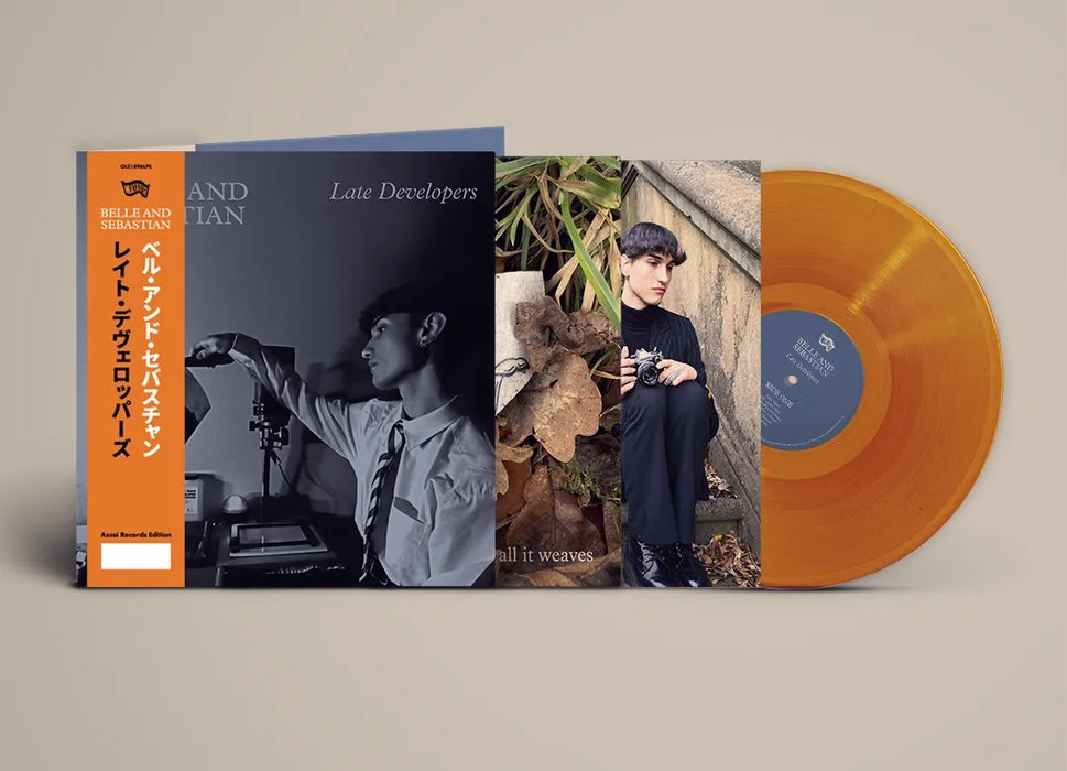 Belle & Sebastian Late Developers Vinyl LP Orange Colour Assai Obi Edition 2023