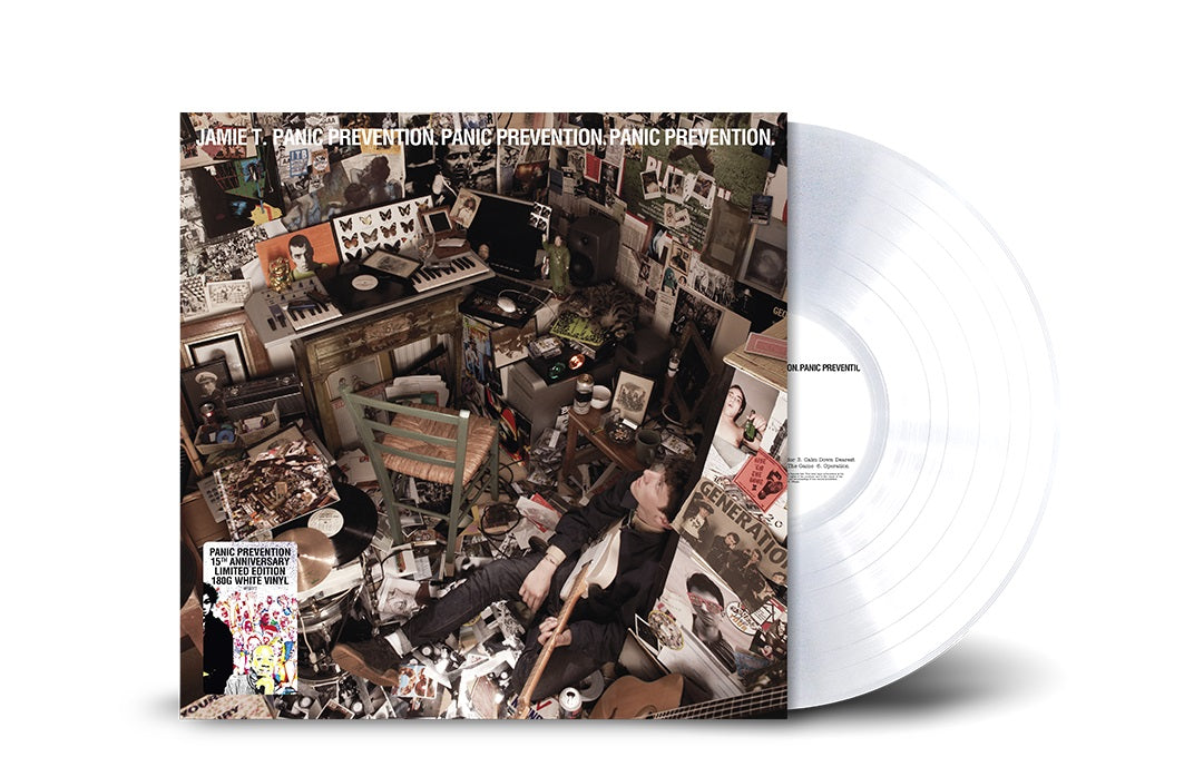 Jamie T Panic Prevention Vinyl LP White Colour Reissue 2022