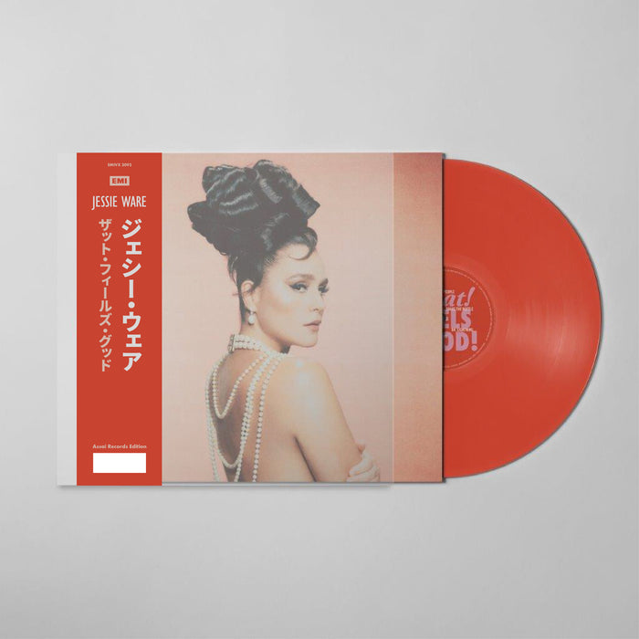 Jessie Ware That! Feels Good! Vinyl LP Signed Red Colour Assai Obi Edition 2023