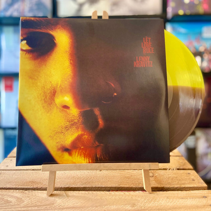 Lenny Kravitz Let Love Rule Vinyl LP Yellow & Brown Colour 2018