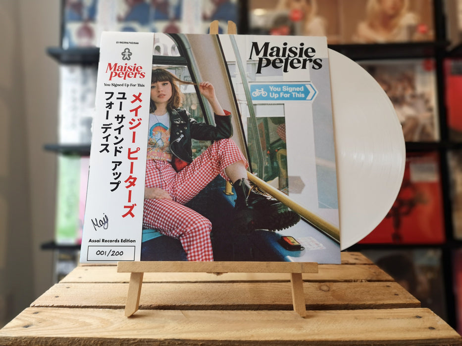 Maisie Peters You Signed Up For This Vinyl LP White Colour Assai Signed Edition 2021