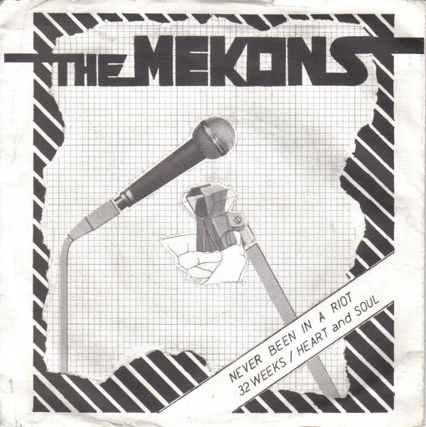 The Mekons Never Been In A Riot Vinyl 7" Single Clear Colour RSD 2018