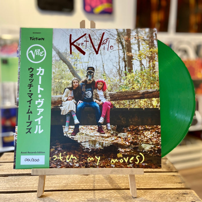 Kurt Vile (Watch My Moves) Vinyl LP Translucent Emerald Green Assai Obi Edition 2022