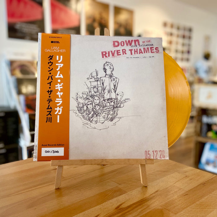 Liam Gallagher Down By The River Thames Vinyl LP Orange Assai ObI Edition 2022